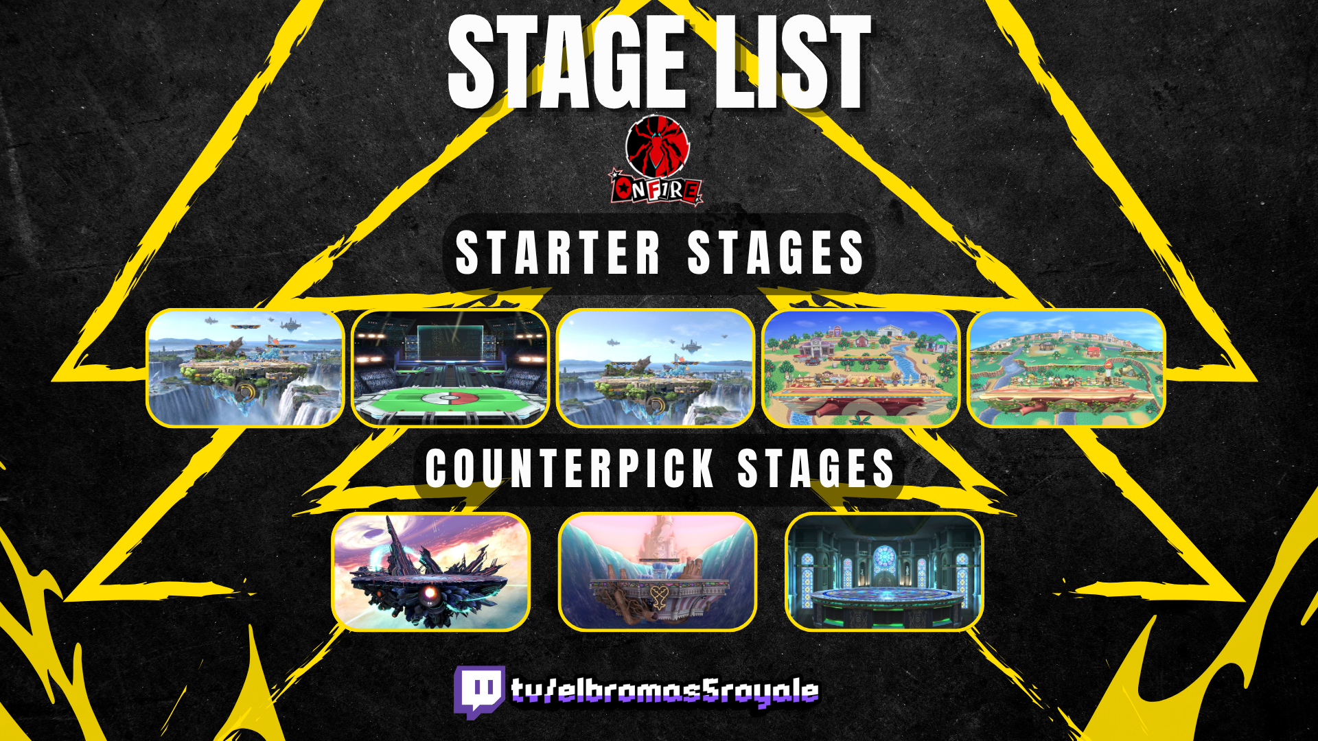 REGLAMENTO DE STAGE SMASH ULTIMATE